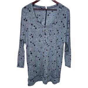 Intimately Free People  Semi Sheer Shirt Nightgown Size Small